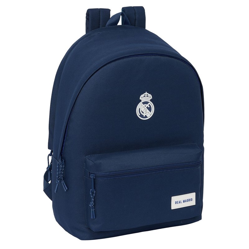 Sacoche pour Portable Real Madrid C.F. Blue marine 31 x 44 x 18 cm