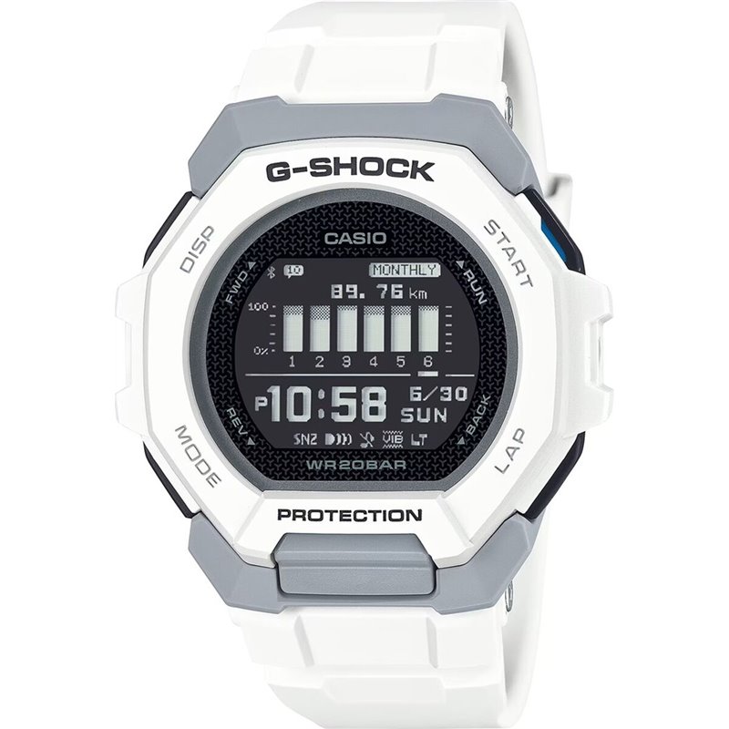 Montre Homme Casio G-Shock G SQUAD - SUNNY SIDE STYLE Noir (Ø 47,5 mm)