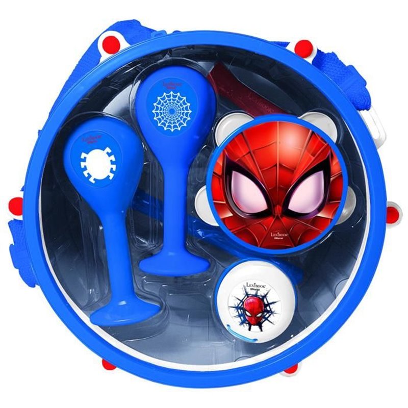 Image secondaire de Lexibook - Set Musical Spider-Man - 7 instruments - Rangement dans le tambour