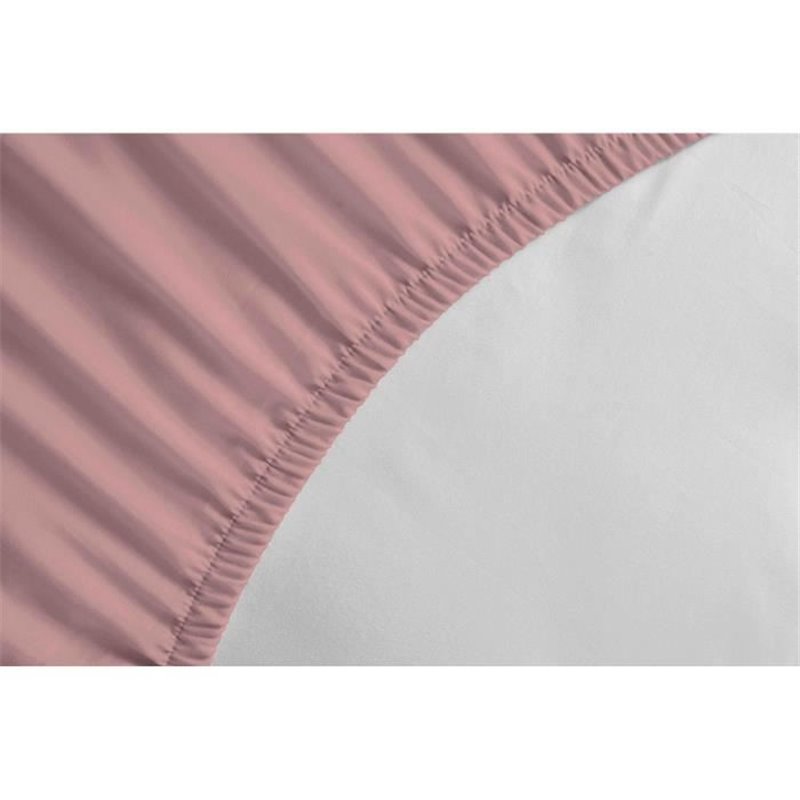 Image secondaire de Drap-housse - LOVELY HOME - LH71623 - 180x200+35 cm - Rose