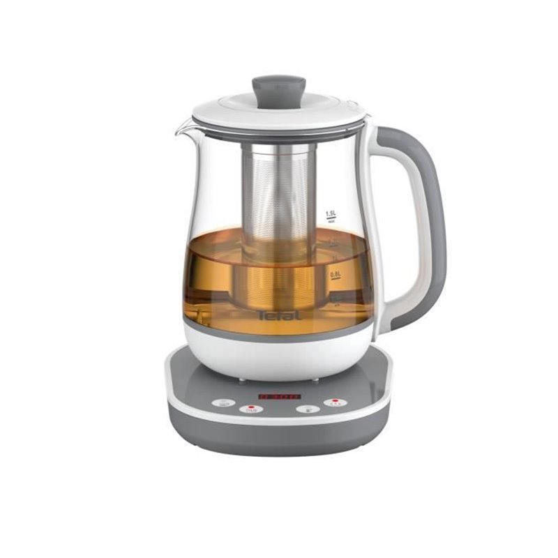 Tefal BJ551B10 appareil à thé 1,5 L 1430 W Gris, Blanc