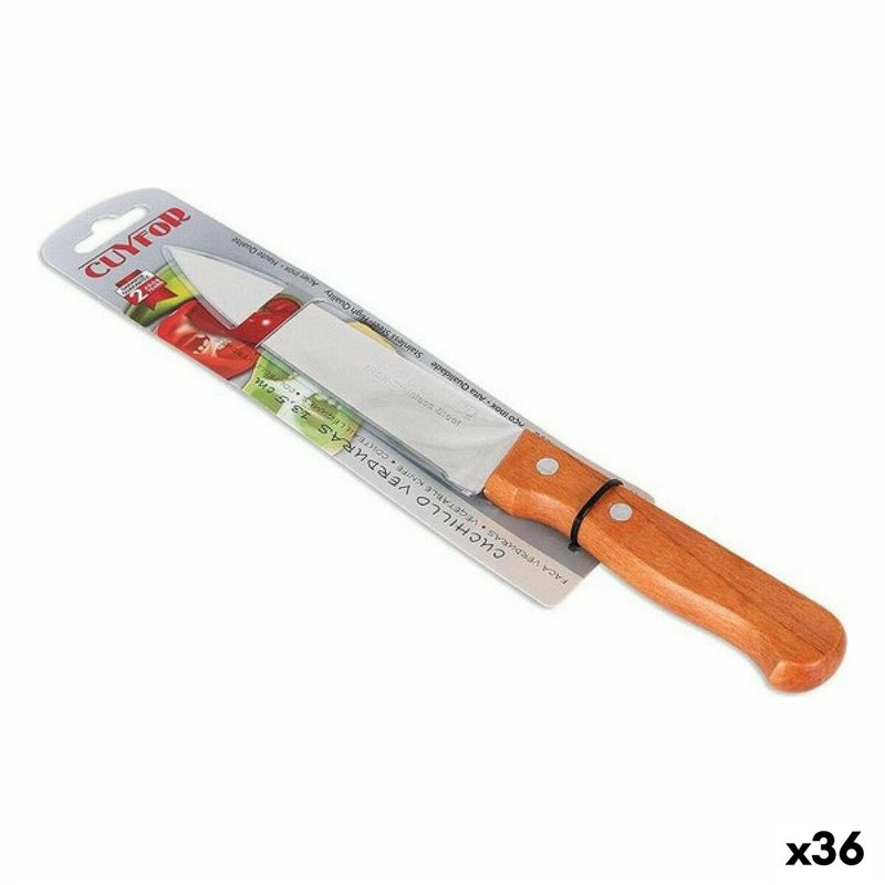 Couteau de cuisine Quttin Natura 24,5 cm (36 Unités)