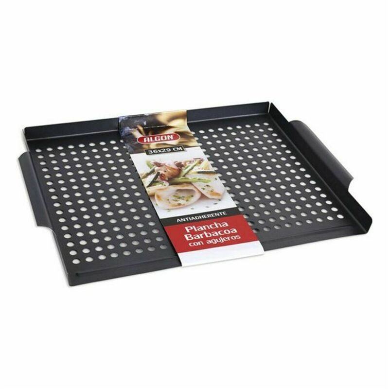 Image secondaire de Plaque à griller avec trous pour barbecue Algon (36 x 29 cm)