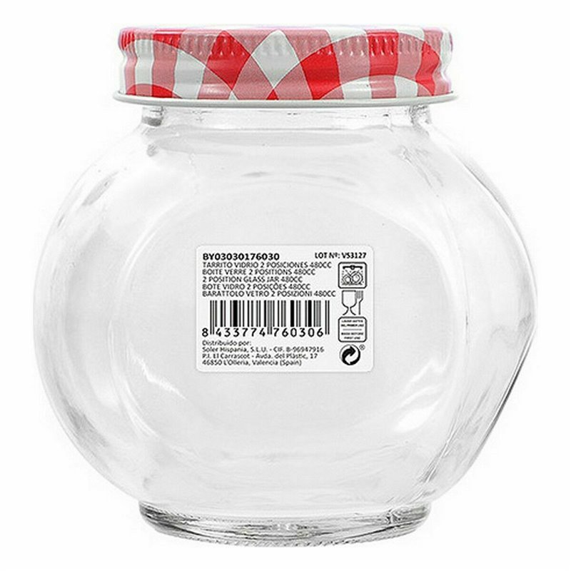 Image secondaire de Bocal Mediterraneo verre 480 ml (24 Unités)