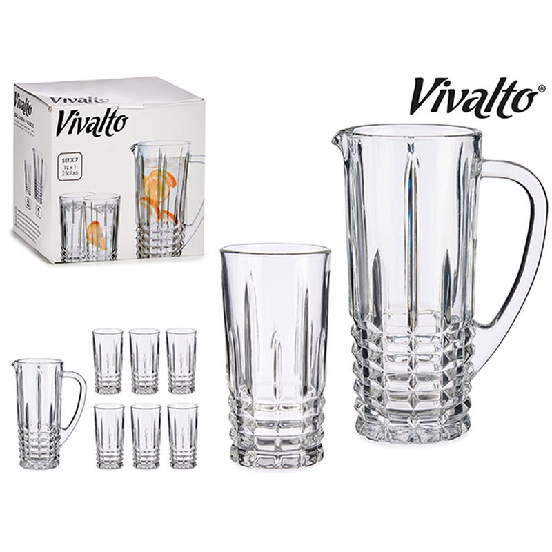 Image secondaire de Set de Verres 41053 250 ml 6 x (250 ml) / 1 x (1 L)