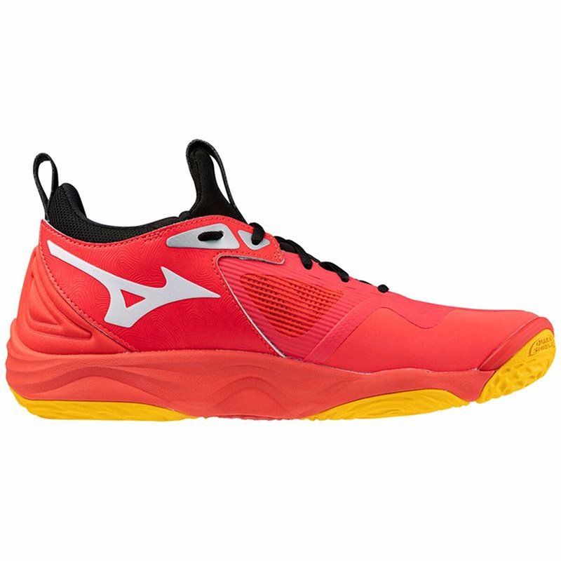 Image secondaire de Baskets Mizuno Wave Momentum 3 Rouge