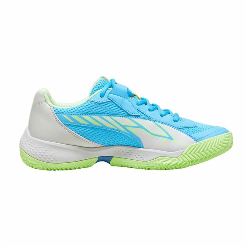 Image secondaire de Chaussures de Padel pour Adultes Puma NOVA Court Luminous Bleu Blanc