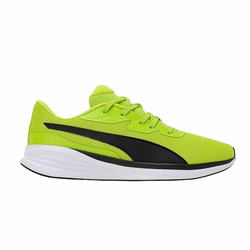 Image secondaire de Chaussures de Running pour Adultes Puma Night Runner V3 Jaune Noir