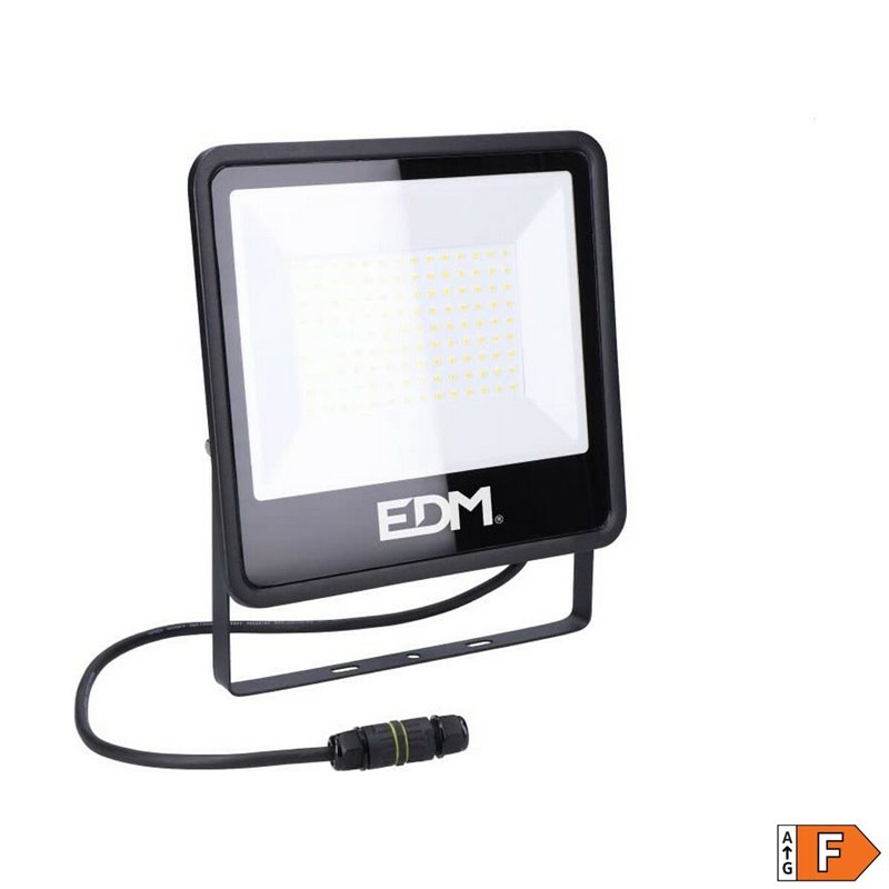 Image secondaire de Projecteur LED EDM Black Series 100 W 6400 K 24,6 x 22,8 x 2,9 cm