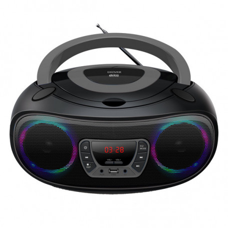 Radio-CD Bluetooth MP3 Denver Electronics TCL-212 4W Gris 72,99 €