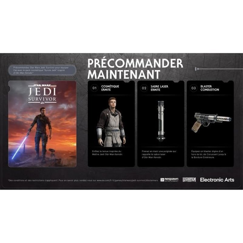 Image secondaire de Star Wars Jedi Survivor - Jeu PS4