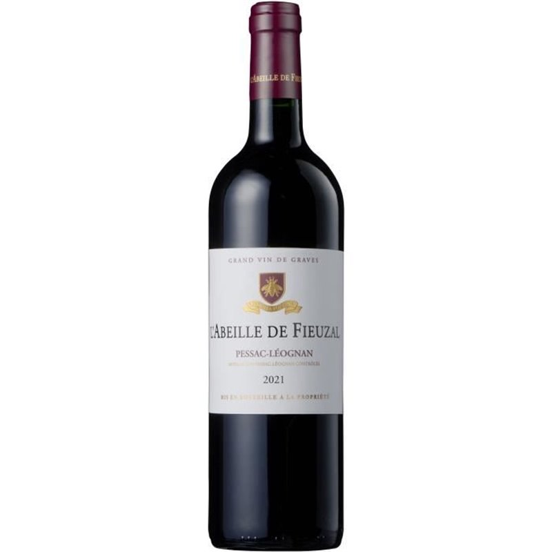 L'Abeille de Fieuzal 2021 Pessac-Léognan - Vin rouge de Bordeaux