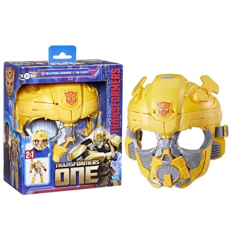 Figurine 2-en-1 Bumblebee B-127 de 25 cm, Transformers One se convertit en masque, jouets interactifs, dès 6 ans