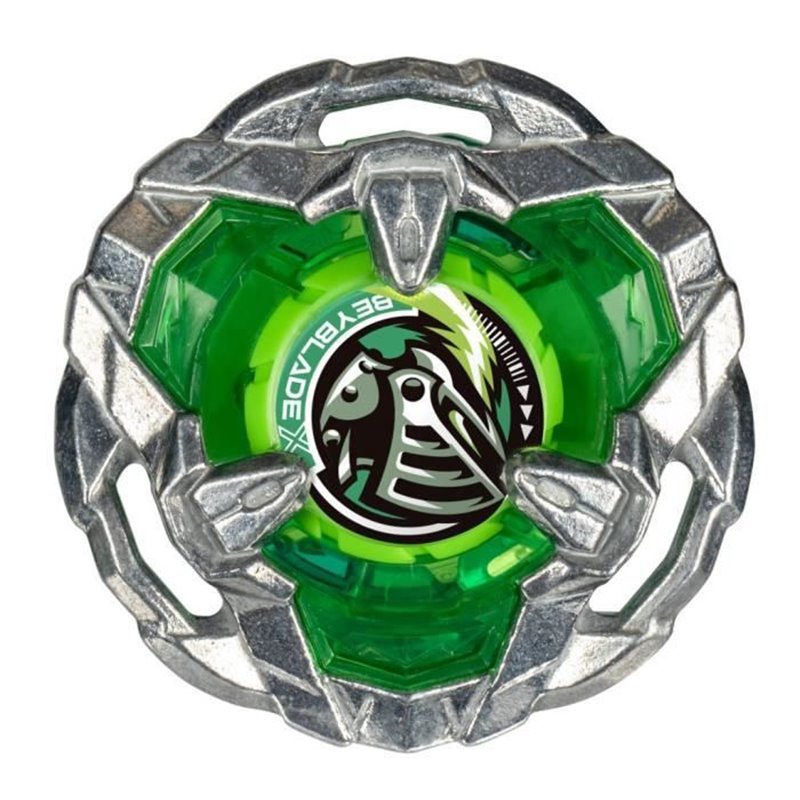 Image secondaire de Beyblade X, Starter Pack Helm Knight 3-80N avec toupie de compétition à rotation droite de type défense et lanceur, à pa