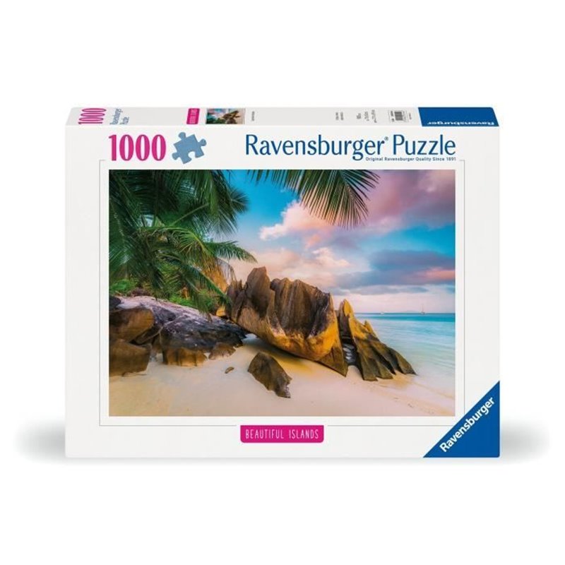 Image secondaire de Ravensburger-Puzzle 1000p-Les Seychelles (Highlights)-Adultes & enfants-Des 14 ans-Puzzle de qualité supérieure-12000154