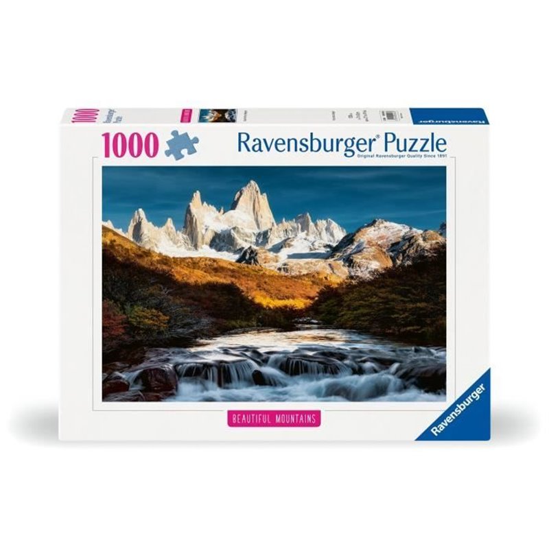 Image secondaire de Ravensburger-Puzzle 1000p-Le Fitz Roy, Patagonie (Highlights)-Adultes & enfants-Des 14 ans-Puzzle de qualité supérieure-