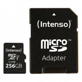 Carte Mémoire Micro SD avec Adaptateur INTENSO 3423492 256 GB Noir 60,99 €