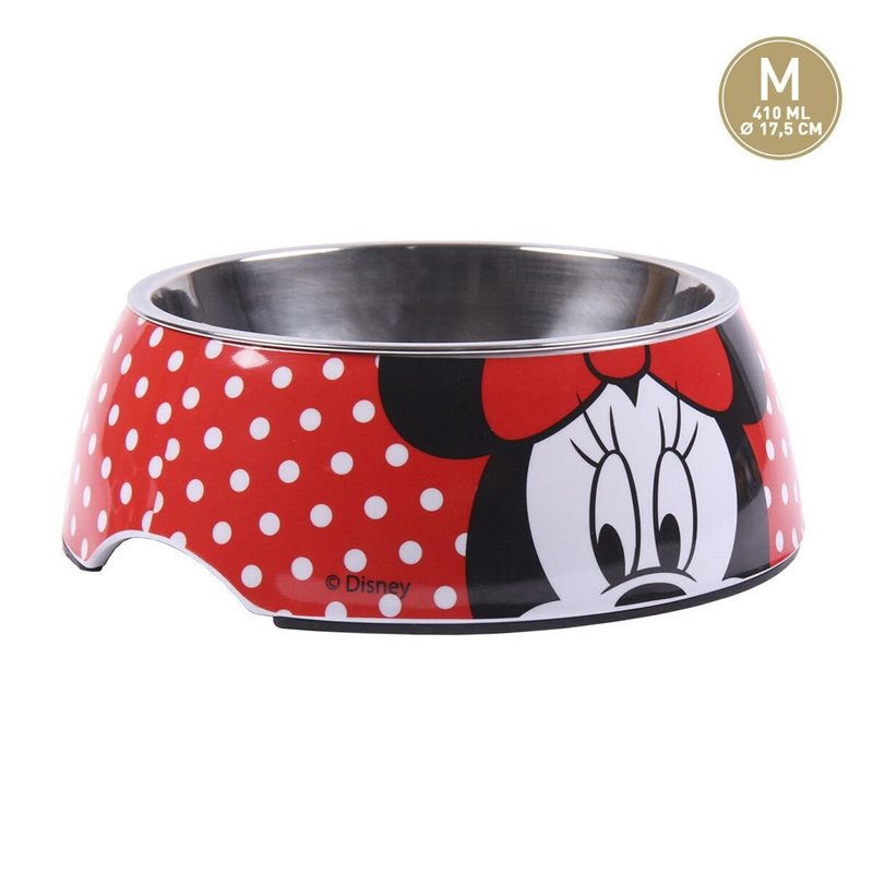 Image secondaire de Mangeoire pour chiens Minnie Mouse Mélamine 410 ml Multicouleur Polyester Métal