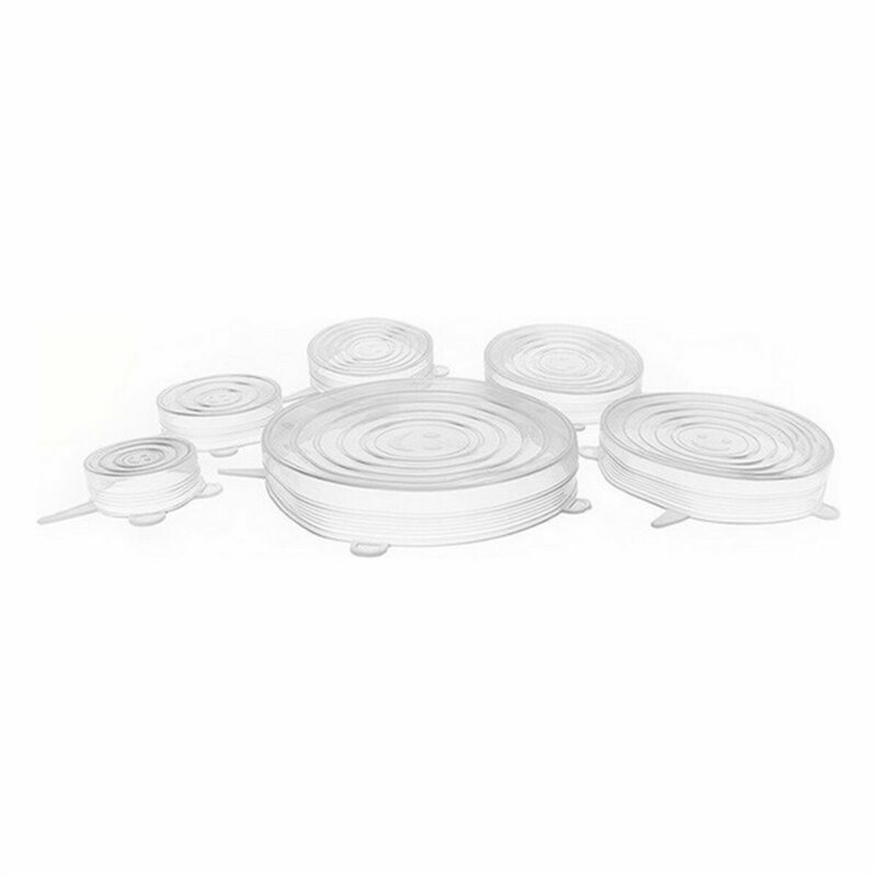 Image secondaire de Lot Privilege Couvercle Silicone Transparent (12 Unités) (6 pcs)