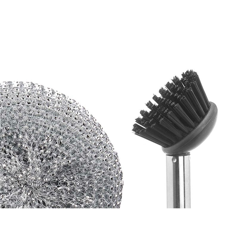 Image secondaire de Kit de nettoyage et de rangement Gris Plastique Polyrésine (12 Unités) Cuisine