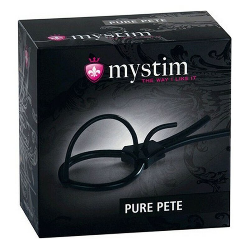 Image secondaire de Courroie plongeante Pete Corona Strap Mystim Pure Pete Noir