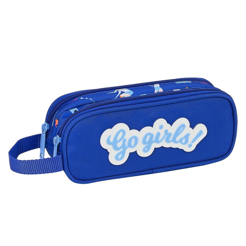 Image secondaire de Trousse Fourre-Tout Double Go Girls BlackFit8 Go girls Bleu 21 x 8 x 6 cm