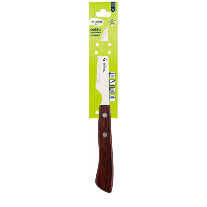 Image secondaire de Couteau pour côtelettes San Ignacio pakka sg-4237 10 cm Acier inoxydable