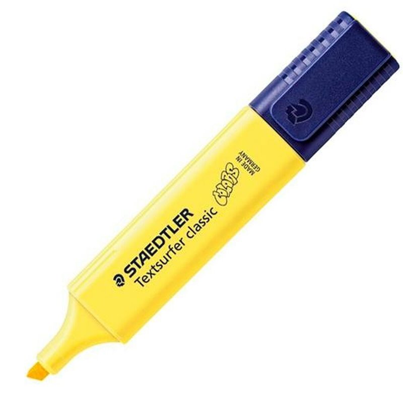 Image secondaire de Marqueur fluorescent Staedtler Textsurfer Classic Pastel Jaune (10 Unités)