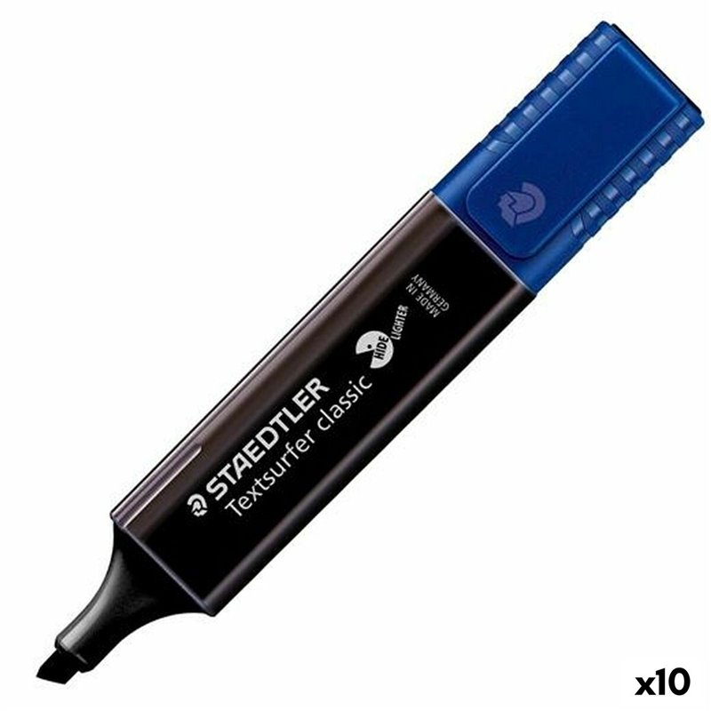 Marqueur fluorescent Staedtler Textsurfer Classic Vintage Noir (10 Unités)