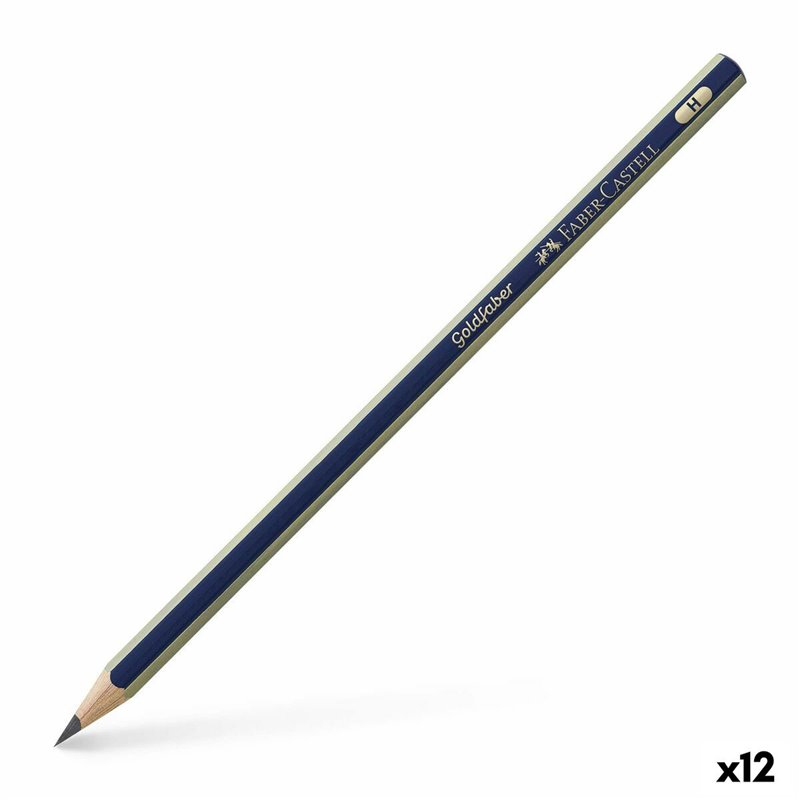 Crayon Faber-Castell GoldFaber 1221 Hexagonal H (12 Unités)