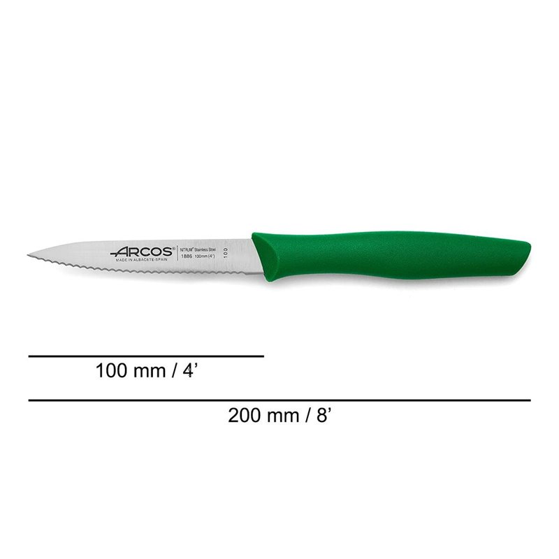 Image secondaire de Eplucheur Arcos Nova Vert Acier inoxydable polypropylène 10 cm