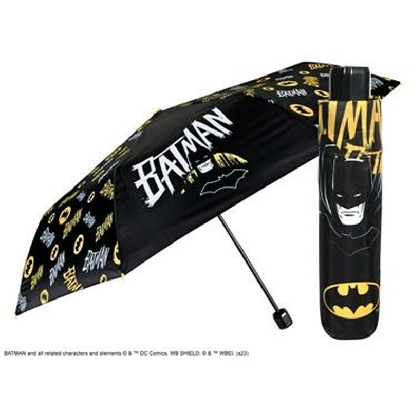 Image secondaire de Parapluie pliable Batman Perletti Noir Ø 91 cm Enfant