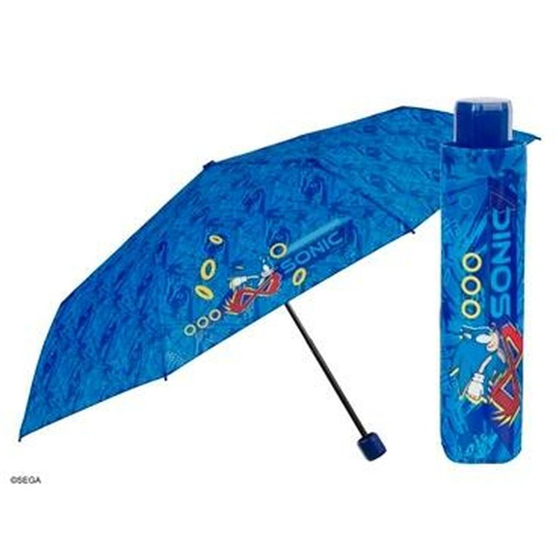 Image secondaire de Parapluie pliable Sonic Perletti Bleu Ø 91 cm Enfant