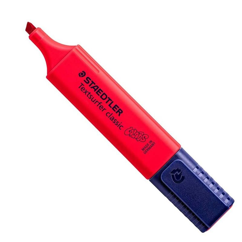 Image secondaire de Marqueur fluorescent Staedtler Textsurfer Classic Rouge intense (10 Unités)