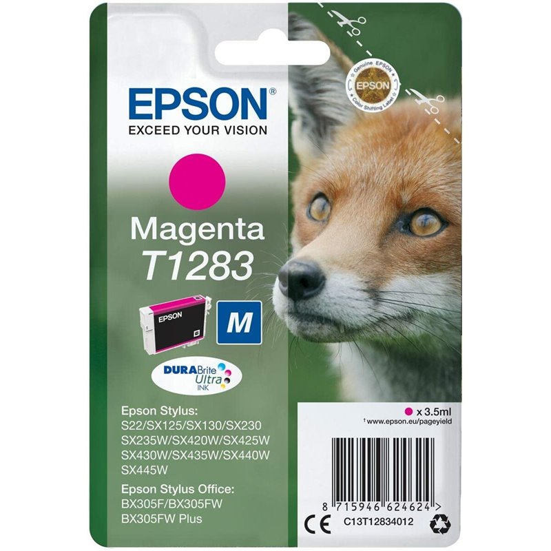 Image secondaire de Cartouche d'encre originale Epson S22/SX 235W /420W/425W/ OFFICE BX305F Magenta (10 Unités)
