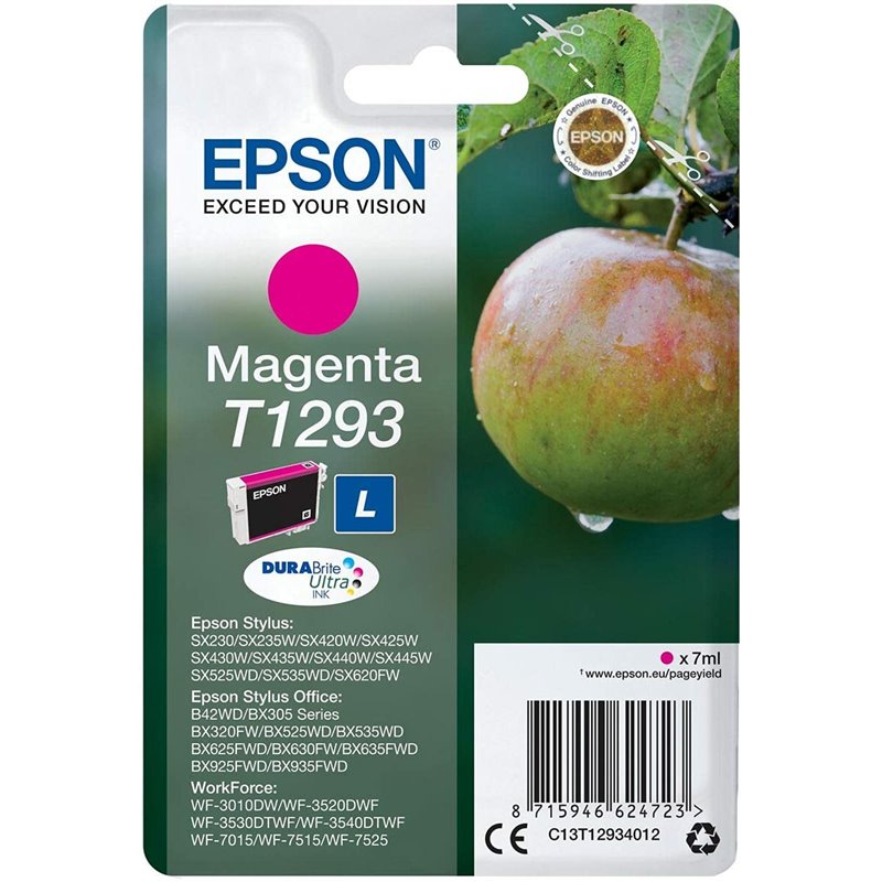 Image secondaire de Cartouche d'encre originale Epson SX 235W /420W/425W/ OFFICE BX305F/320FW Magenta (10 Unités)