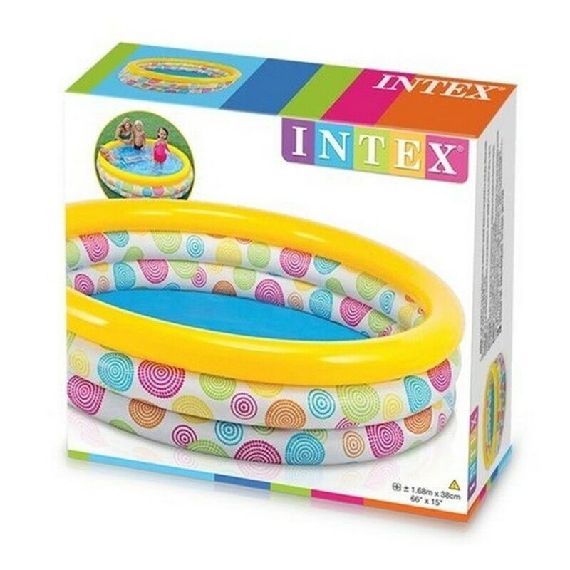 Image secondaire de Piscine pour enfants Intex 58449NP Multicouleur 581 L 168 x 38 x 168 cm