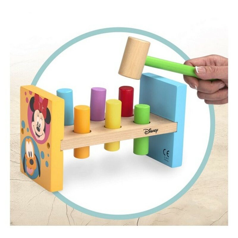 Image secondaire de Jeu en bois Disney Marteau (8 pcs)