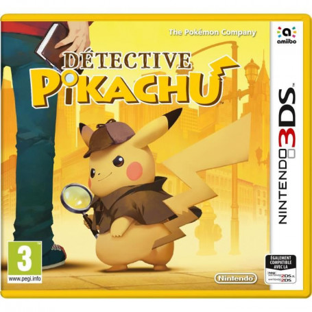 Detective Pikachu Jeu 3DS 46,99 €
