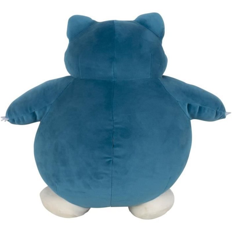 Image secondaire de Peluche - BANDAI - Pokémon Ronflex (Snorlax) - 40 cm, douce et moelleuse