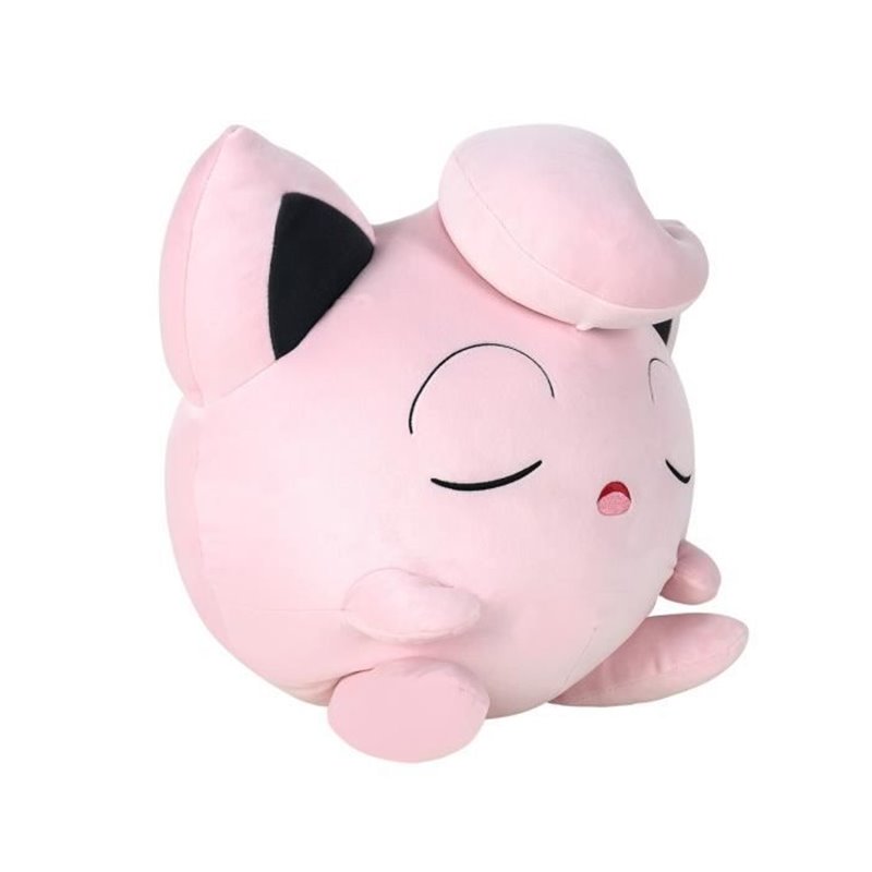 Image secondaire de Peluche - BANDAI - Pokémon Rondoudou (Jigglypuff) - 40 cm, douce et moelleuse