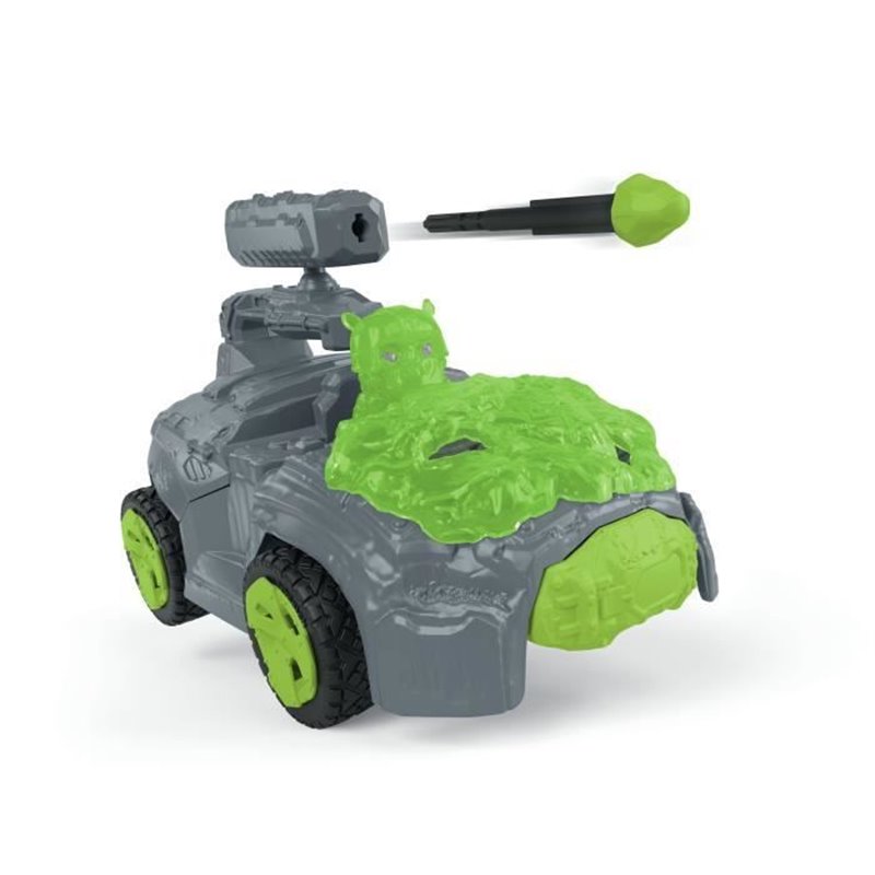 Image secondaire de Crashmobile de Pierre avec Mini Creature, Coffret voiture avec figurine fantastique, Schleich 42670 Eldrador Creatures