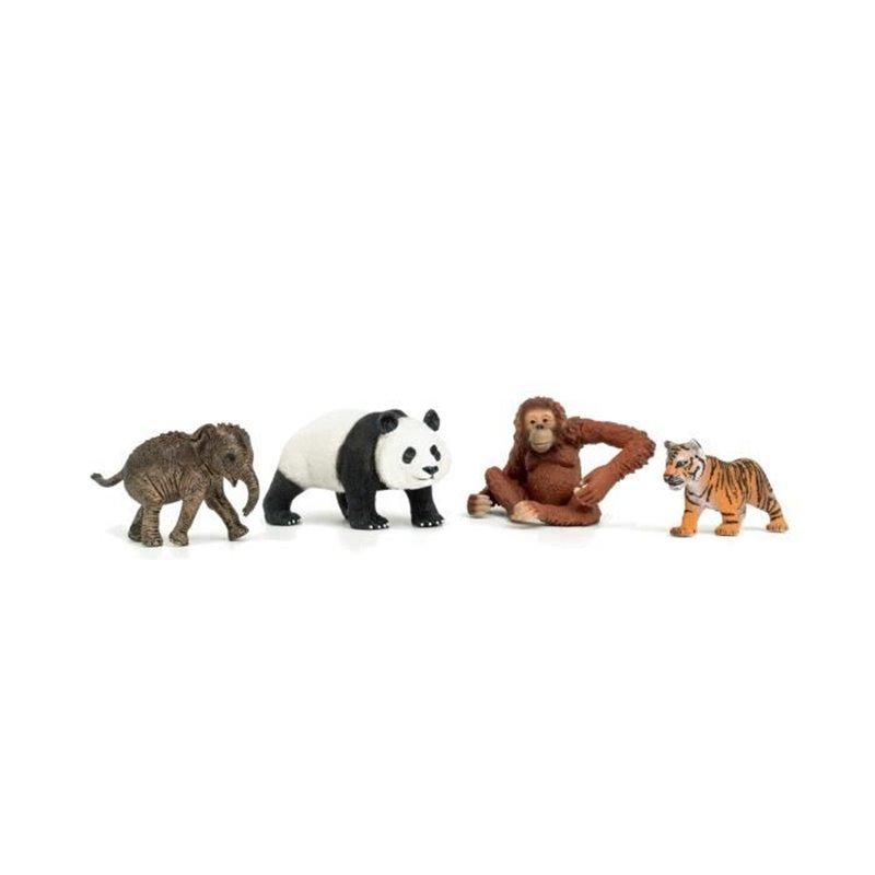 Image secondaire de Mes Premiers Animaux d'Asie, Figurines d'animaux, SCHLEICH 42736 Wild Life, des 5 ans