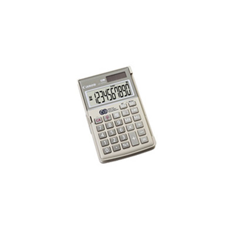 Canon LS-10TEG calculatrice Poche Calculatrice financière Gris