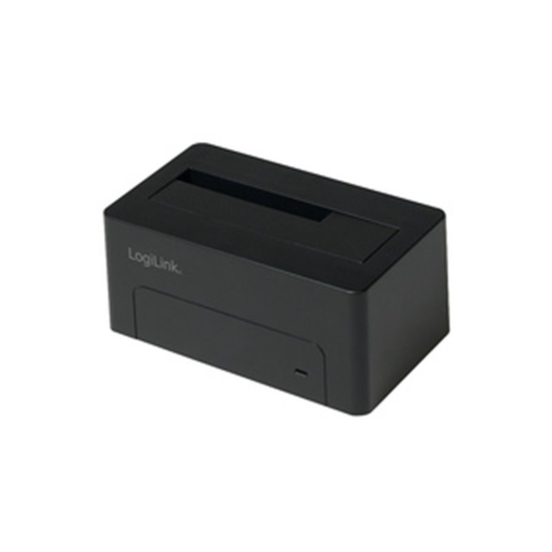 LogiLink QP0026 Station d'accueil de disques de stockage USB 3.2 Gen 1 (3.1 Gen 1) Type-B Noir