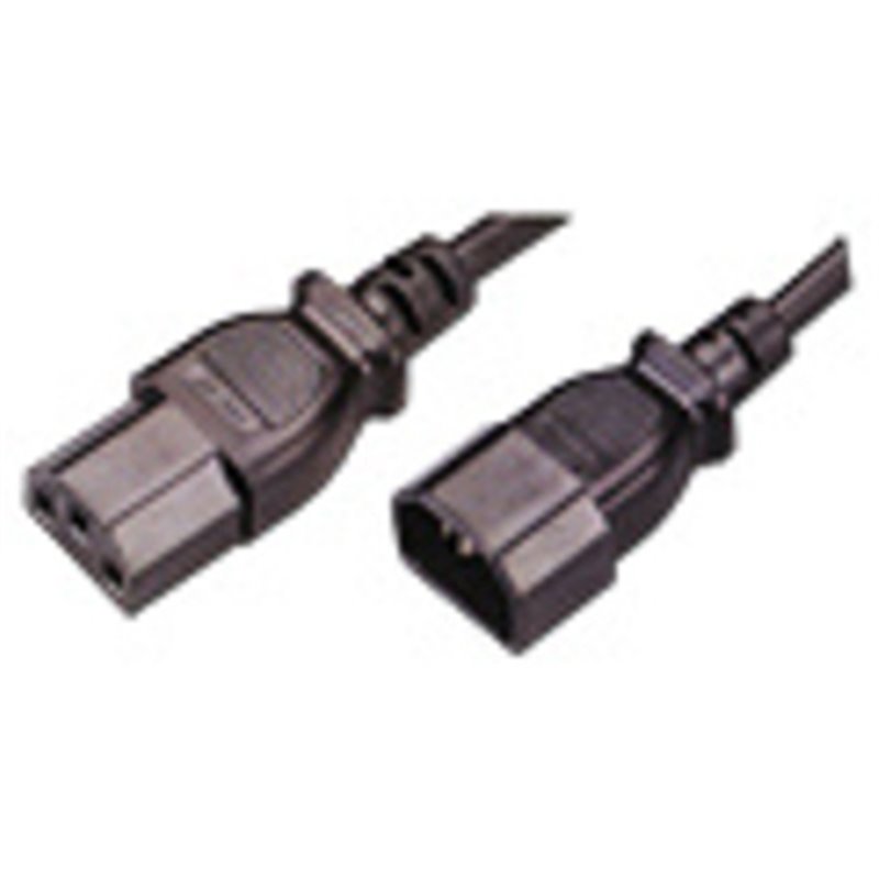 MCL Cable Electric male/female 3m Noir