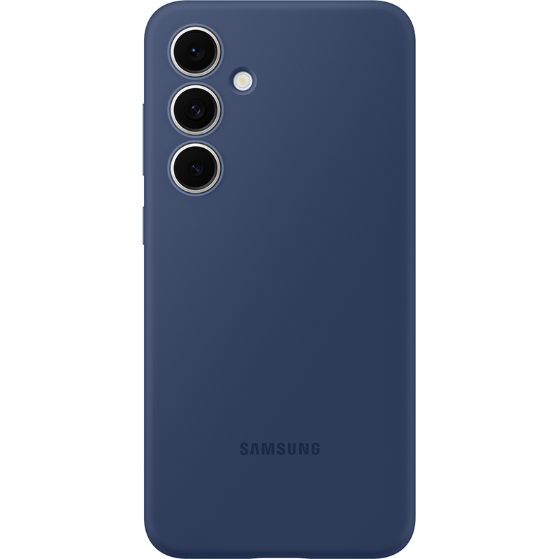 Coque Silicone Bleu pour Samsung Galaxy S24 FE Samsung