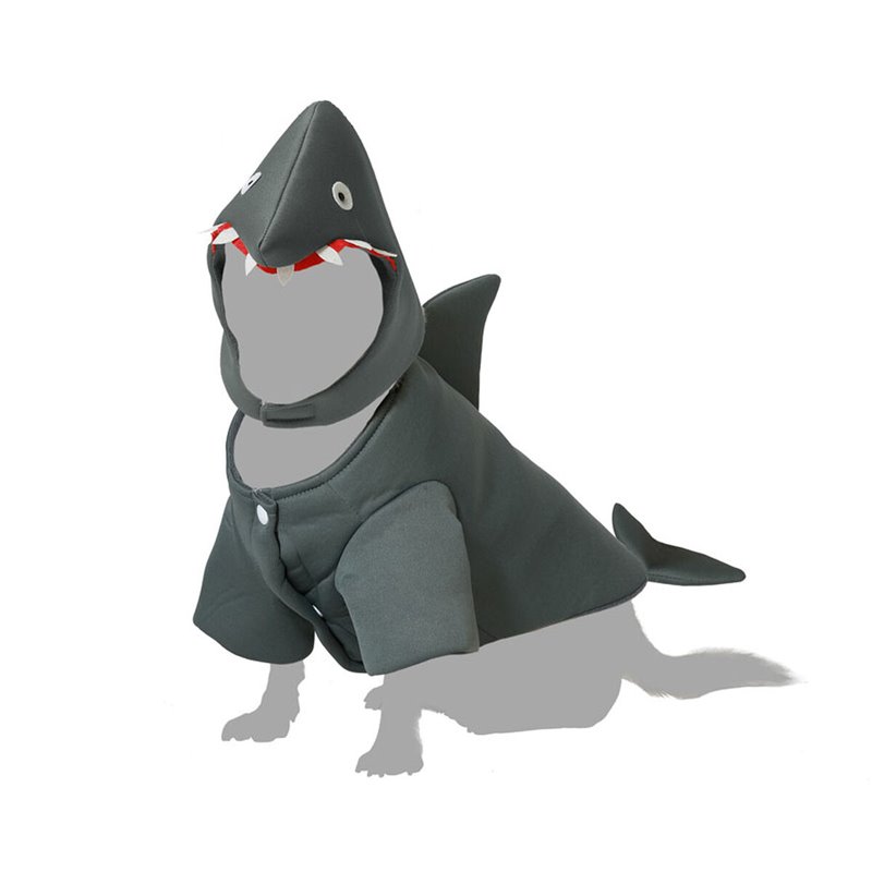 déguisement pour chien Taille S Requin