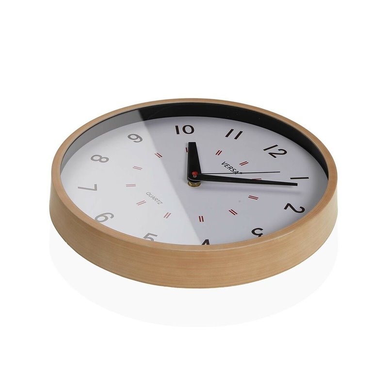 Image secondaire de Horloge Murale Versa Blanc Plastique 4 x 30 x 30 cm