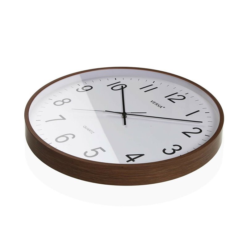 Image secondaire de Horloge Murale Versa Plastique Quartz Bois MDF 5,2 x 50 x 50 cm